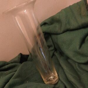 Home Interiors Clear Glass Vase